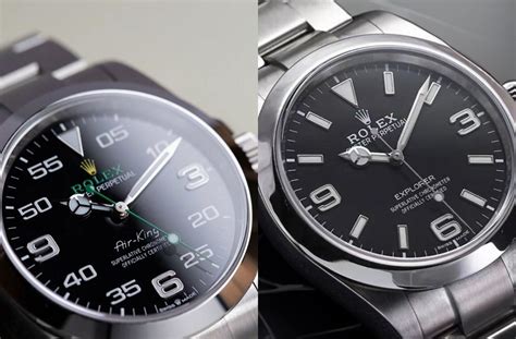 rolex air king oder datejust|air king vs explorer daily watch.